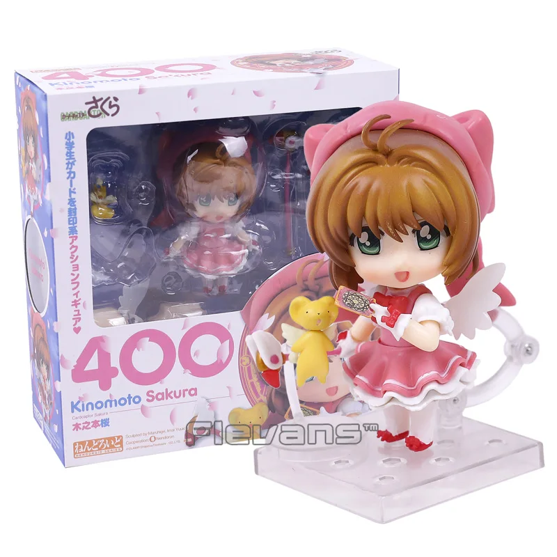 Nendoroid карта Captor Sakura Li Syaoran 763/Сакура КИНОМОТО 400 ПВХ фигурка Коллекционная модель игрушка кукла - Цвет: 400