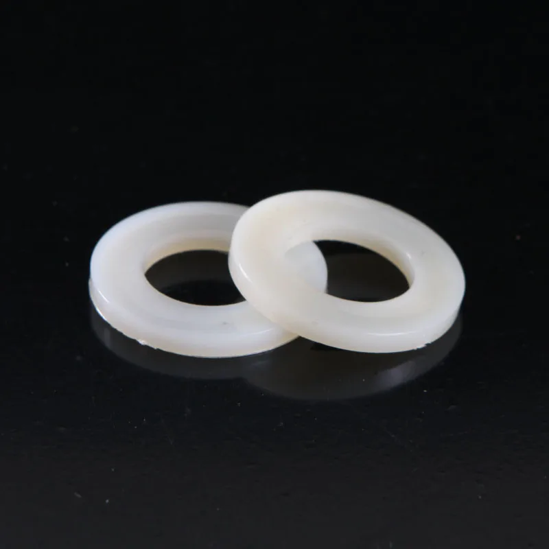 40PCS-M5*10 20PCS-M5*15 низкая цена нейлоновые шайбы изолированные на его плоской шайбе пластиковая прокладка пластиковые шайбы