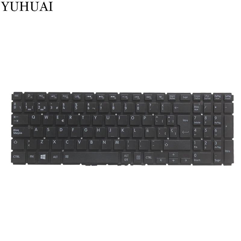 Новый SP Клавиатура для ноутбука Toshiba Satellite L50 B L55DT L55 S50 черная испанская клавиатура