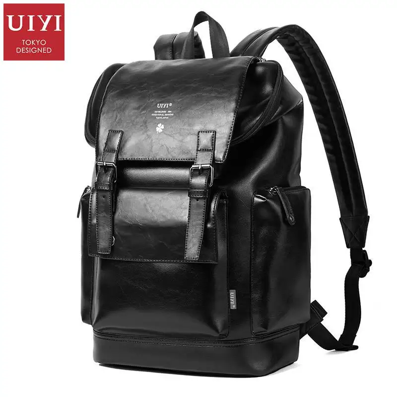 Рюкзак UIYI из искусственной кожи для мужчин и женщин модный большой ранец школы
