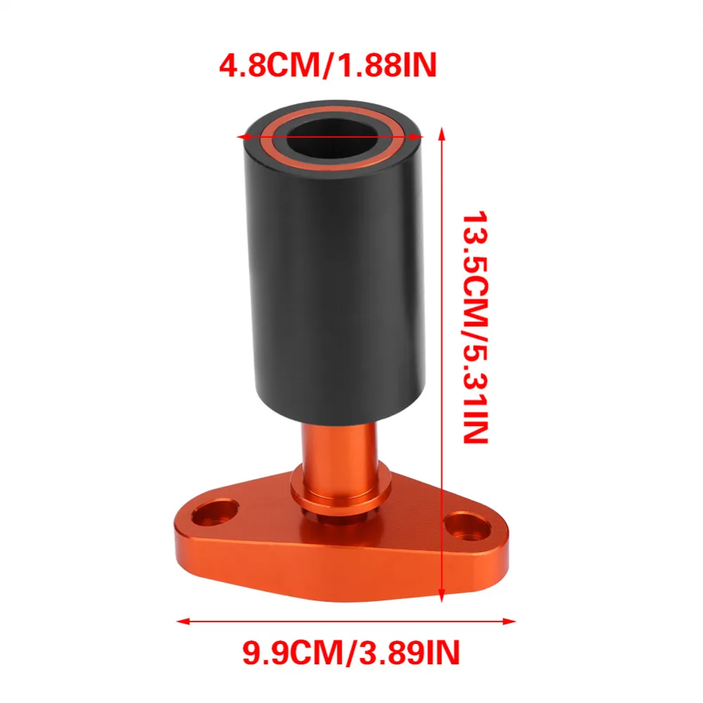 Мотоцикл с ЧПУ Рама Ползунки анти-Краш Pad падение протектор поставляется