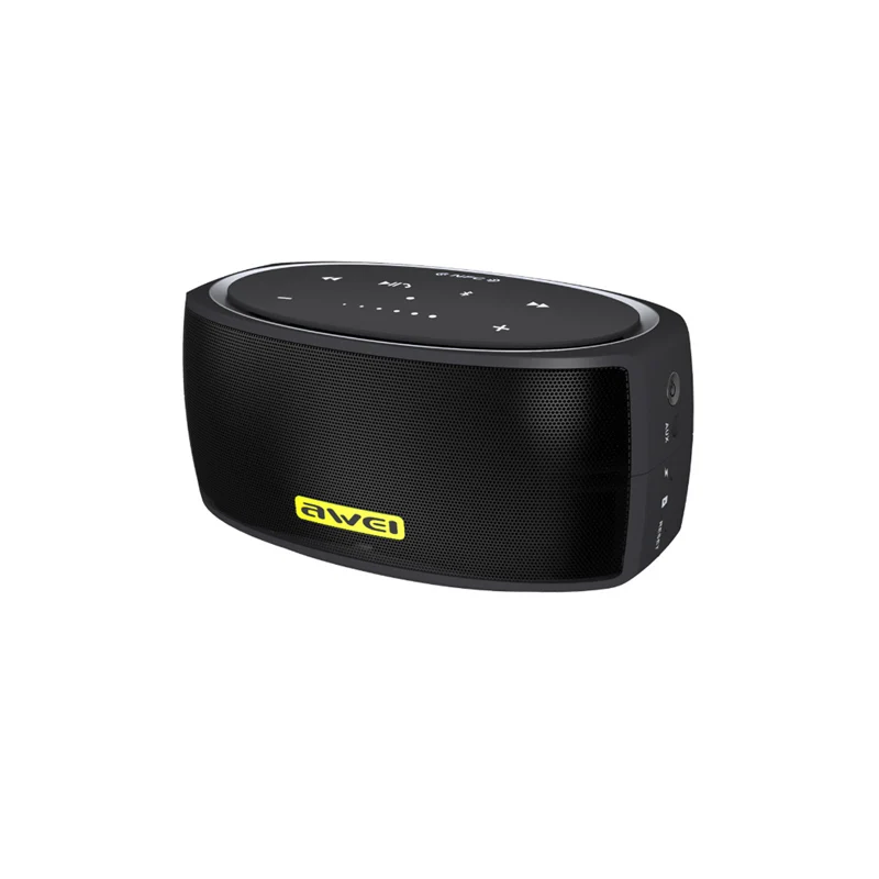Мини-Колонка AWEI Y210 портативная Bluetooth Колонка NFC компьютерная колонка с TF AUX usb