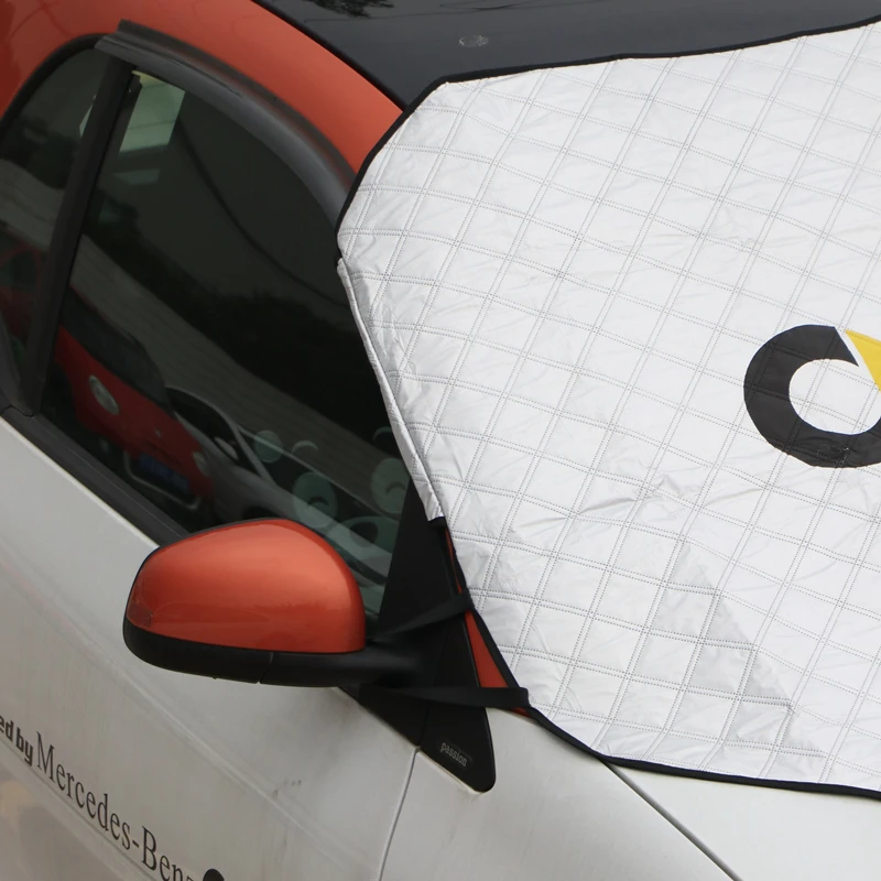 Водонепроницаемый солнцезащитный антифриз Снежный чехол для Smart Forfour Fortwo 453 451 450 лобовое стекло тент авто запчасти