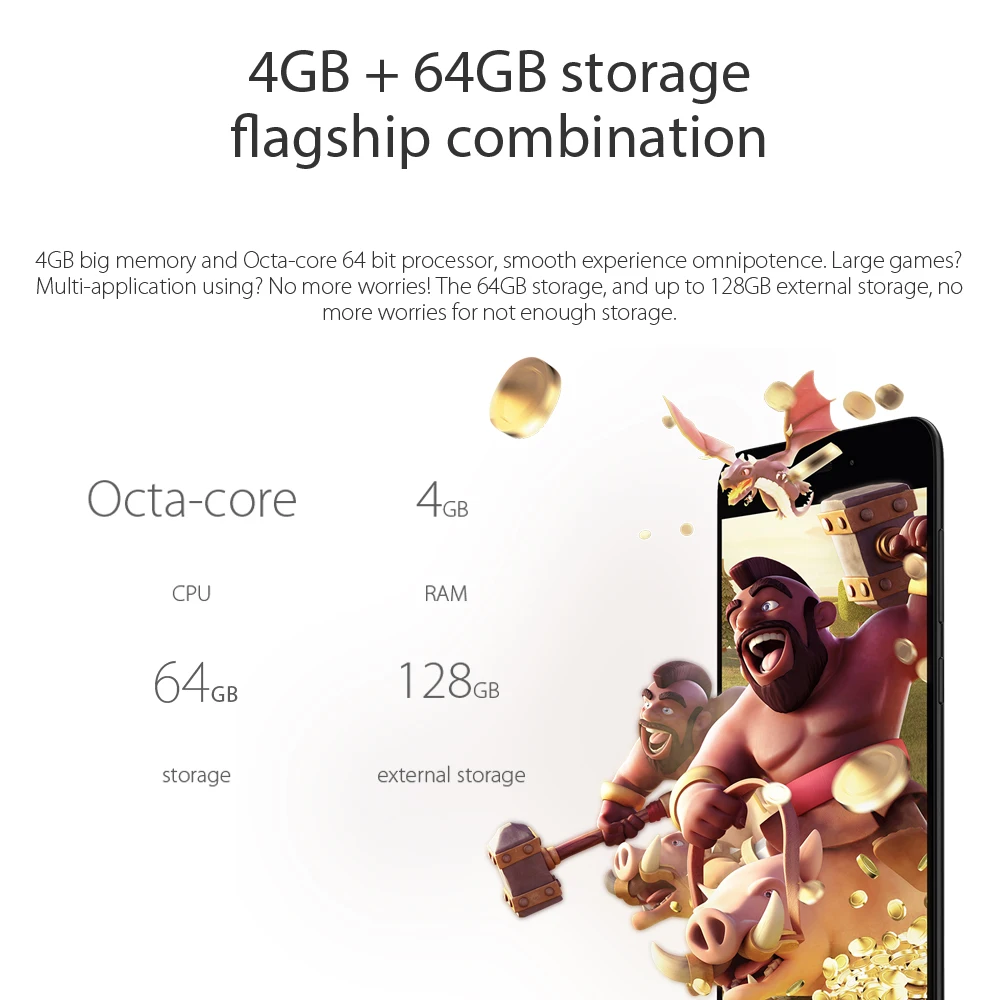 Смартфон Vernee M5 4G 5,", 4 Гб ОЗУ, 64 Гб ПЗУ, мобильный телефон MTK6750, четыре ядра, Android 7,0, 13 МП, 3300 мА/ч, HD, отпечаток пальца, мобильный телефон