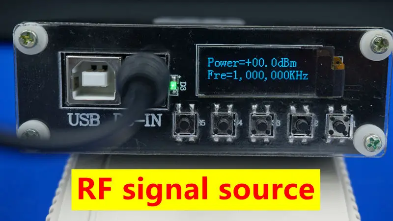 OLED дисплей ADF4350 137 5 МГц-4 4 ГГц генератор сигналов частота RF модуль источника