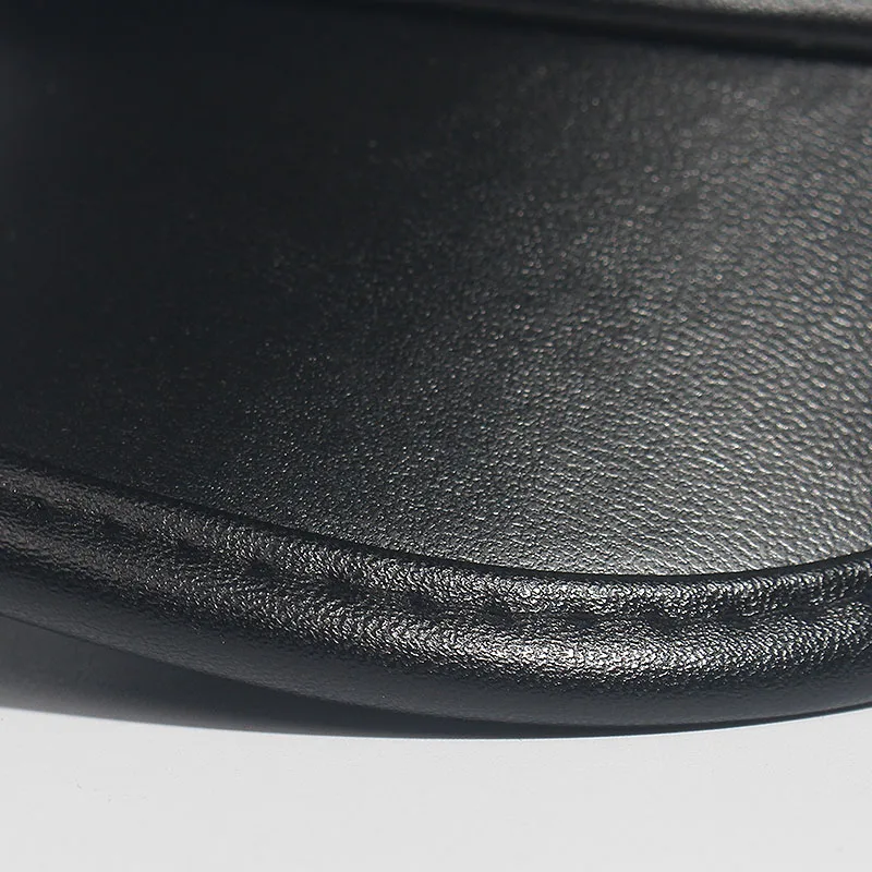 Кепка унисекс из ПУ кожи с короткими полями в стиле милитари|military hat|mens military hatshat men