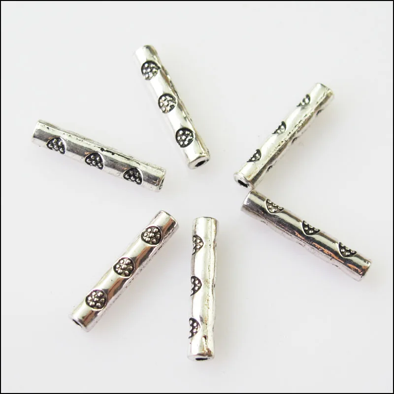 100 шт. антикварные серебряные бусины-Распорки в форме цветка 14 5 мм | Украшения и