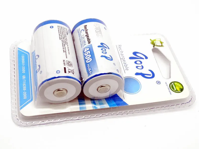 2 шт BTY C аккумуляторная батарея 4500mAh Ni-MH 1,2 V 4000 mah C перезаряжаемые батареи NIMH перезарядка HR14 батарея размер C HR 14