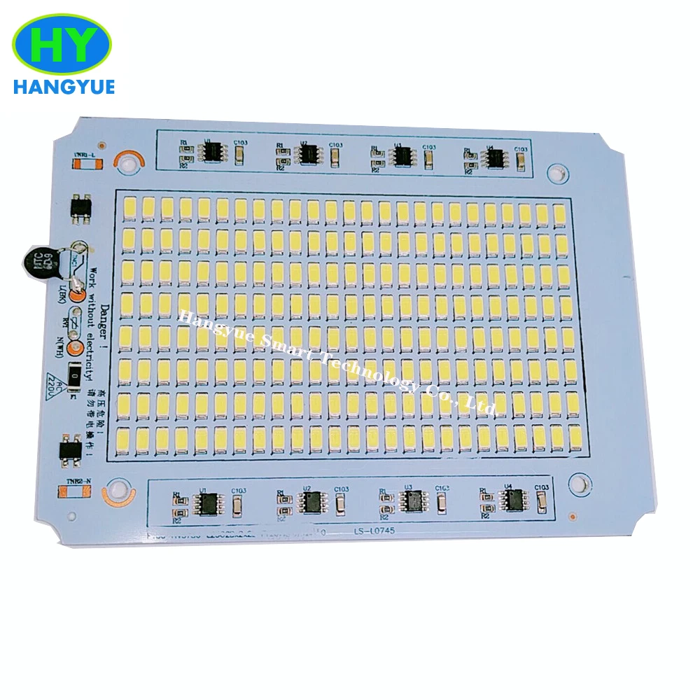 [HANGYUE] 10 W 30 50 100 150 200 AC 220 v водителя светодиодный PCB SMD Драйвер для Светодиодный