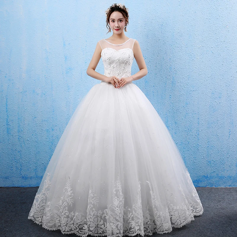 Красивые белые свадебные платья Emily 2019 vestido de casamento с вырезом лодочкой и открытыми