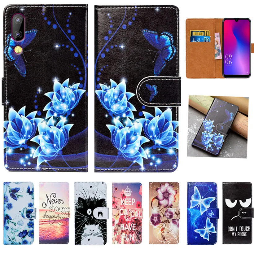 Чехол для Elephone A6 Mini высококачественный откидной бумажник из искусственной кожи с
