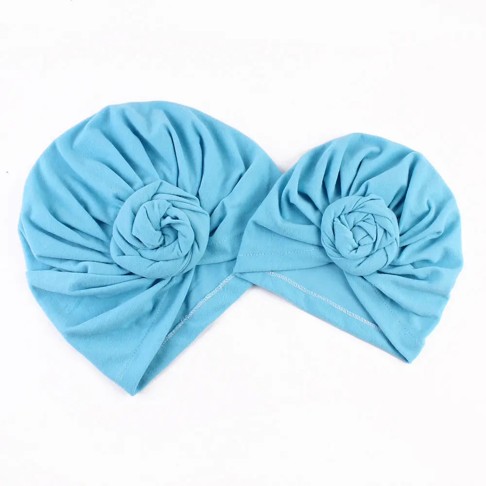 Новинка 2019 Шапка-бини с узлом 1 шт. Теплая Зимняя Вязаная для мамы детей маленьких