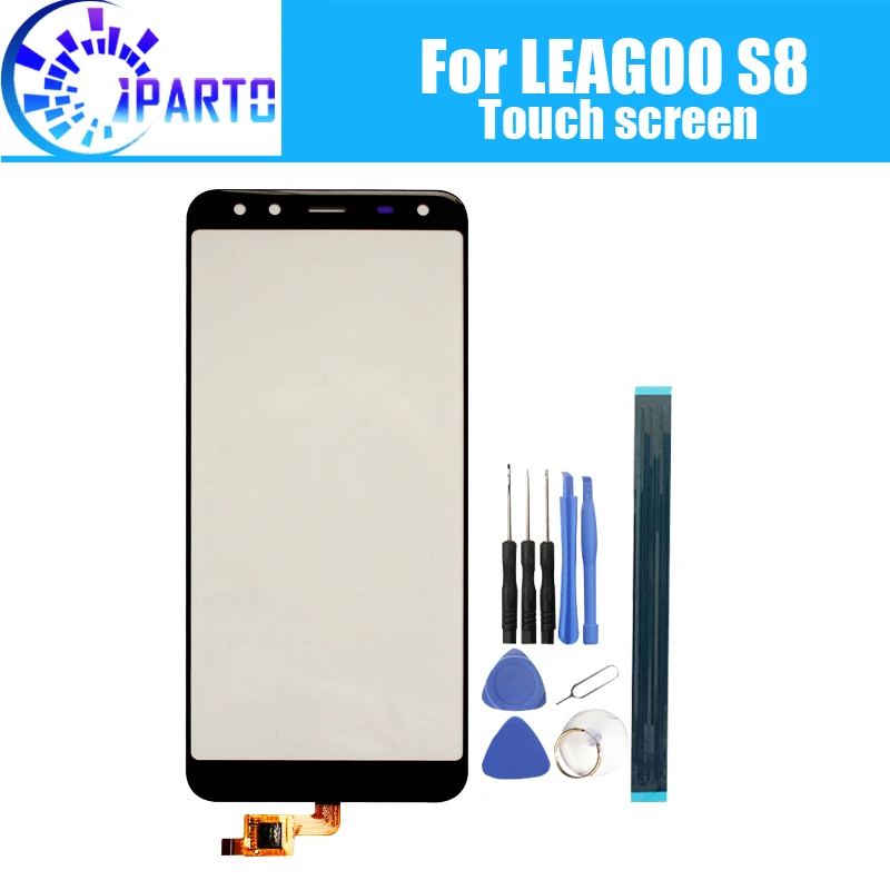 LEAGOO S8 Сенсорная панель 100% гарантия новая Оригинальная стеклянная Сенсорное