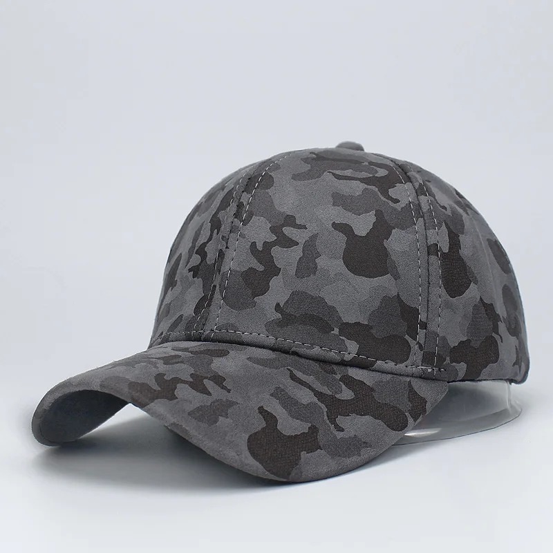 E Мужская и женская замшевая футболка камуфляжная шляпа Gorras Militares Hombre регулируемая бейсболка бейсболки не подпустит вас - Цвет: E