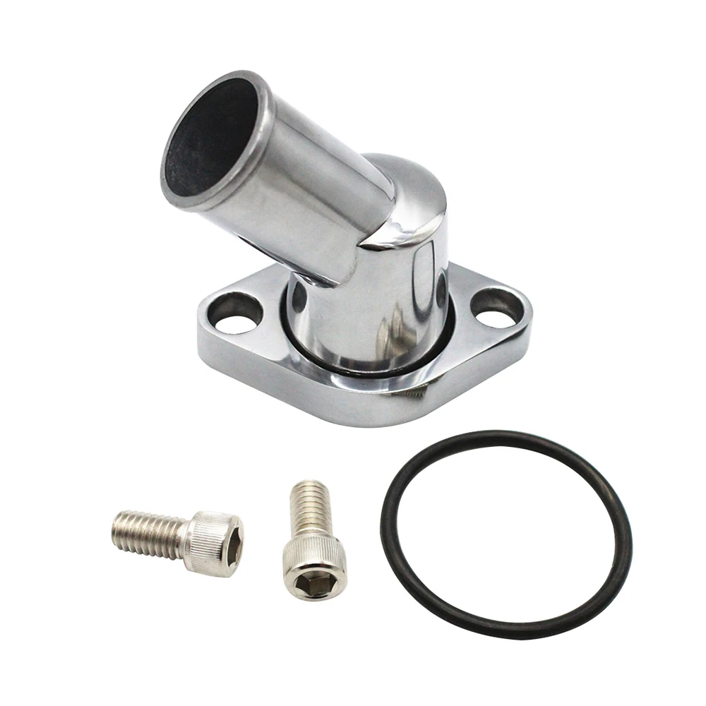 Автомобильный полированный алюминиевый хром 45 градусов водяная Шея