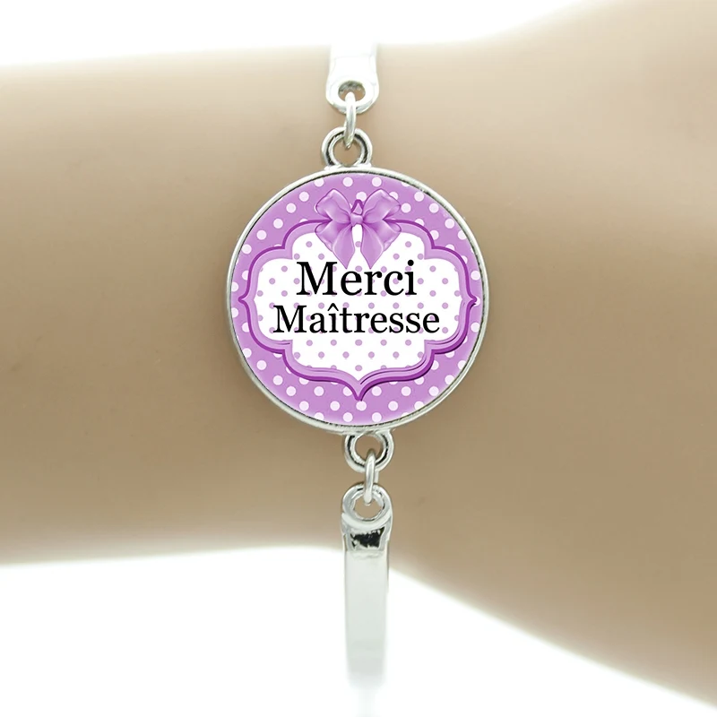 TAFREE, высокое качество, ручная работа, merci maitresse браслеты, супер maitresse, женский браслет,, новая мода, подарок на День учителя CT299 - Окраска металла: CT301