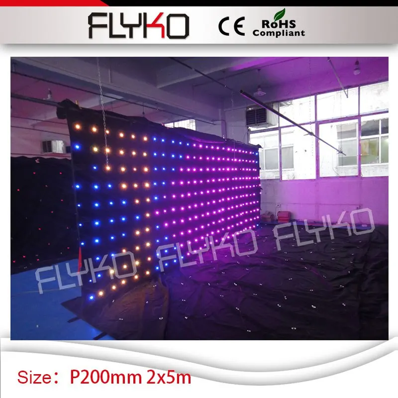 Бесплатная доставка 2 м высота * 5 ширина dj Бар эффект освещения светодиодный