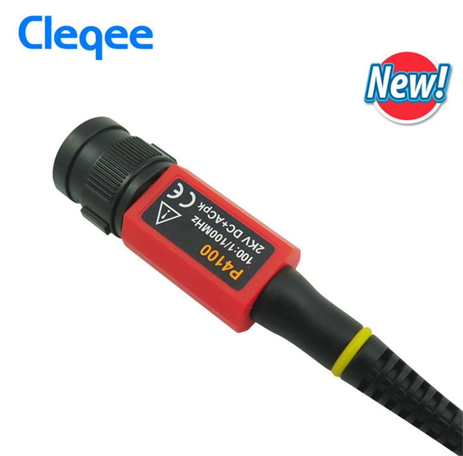 Датчик осциллографа Cleqee P4100 1 шт. 100:1 выдерживает Высокое напряжение 2 кВ 100 МГц для