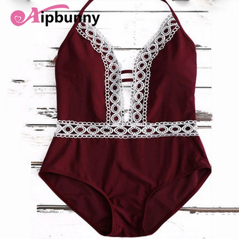 Пикантные Погружаясь кружево Push Up High Cut Trikini купальный костюм Женская пляжная