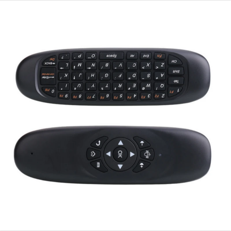 Беспроводная игровая клавиатура C120 Fly Air Mouse перезаряжаемая Клавиатура 2 4 ГГц