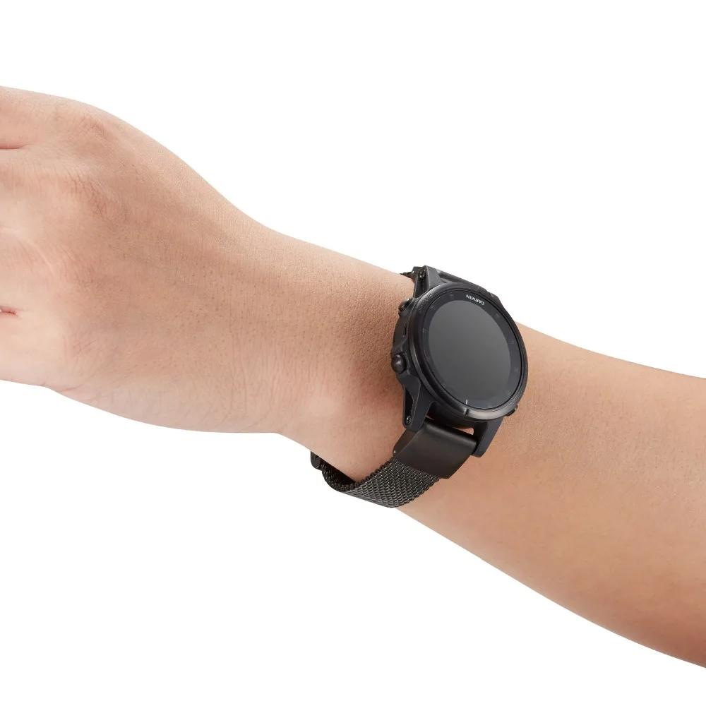 26 22 20 мм металлический ремешок для наручных gps часов Garmin Fenix 6S 6X 6 Pro 5X 5 5S 3HR