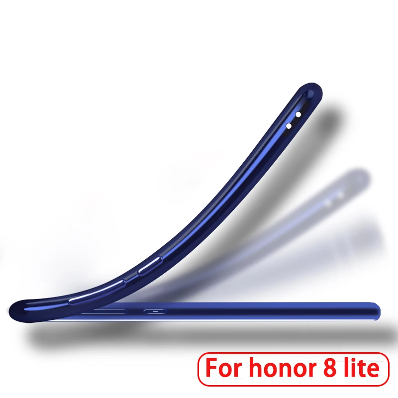 Чехол для huawei Honor 8 Lite, силиконовый бампер, прозрачный мягкий чехол из ТПУ для Honor 8 Lite, для huawei P8 Lite, чехол