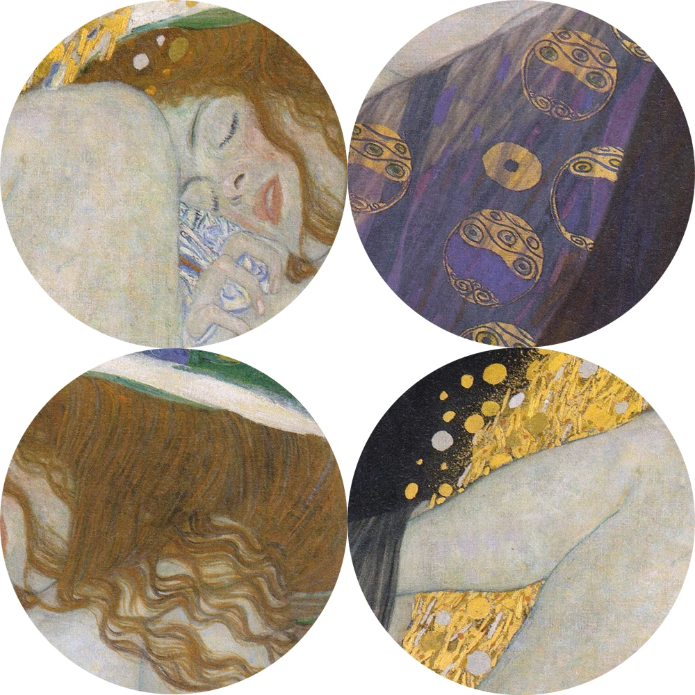 Настенные художественные картины Gustav Klimt для гостиной Danae декоративные на холсте
