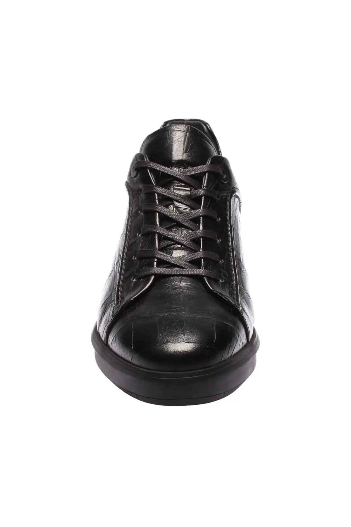 Черные мужские кроссовки из натуральной кожи с жемчугом 120130003534|Мужские и кеды| |