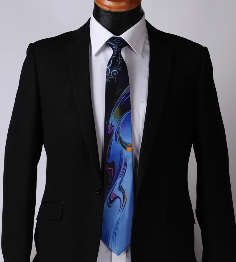 Классический мужской галстук с принтом пейсли 3 4 дюйма 100% шелка C9|mens ties neckties|mens