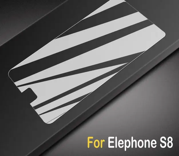 2 шт. для Elephone s8 закаленное стекло 9H Высококачественная защитная пленка