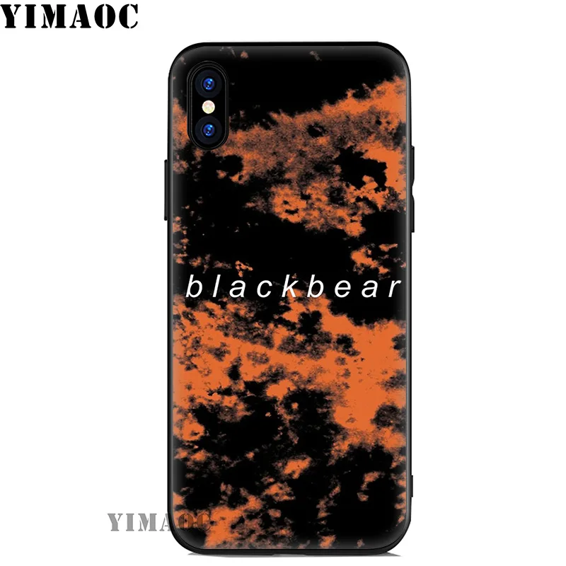 YIMAOC Blackbear Black Bear Rapper Soft Silicone Case for iPhone 11 Pro Xr Xs Max X or 10 8 7 6 6S Plus 5 5S SE Cover |