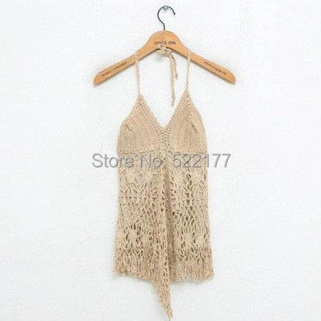 Летняя женская сексуальная вязаная купальная одежда пуловер бикини накидки