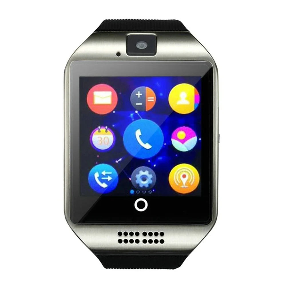 2018 Q18 Шагомер Смарт-часы с сенсорным экраном камера TF карта Bluetooth smartwatch для xiaomi