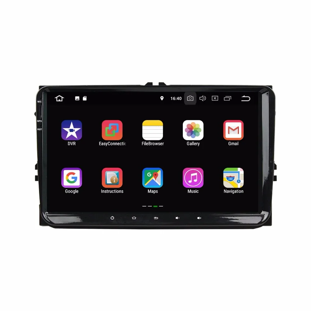 2 Гб ОЗУ четырехъядерный 9 &quotAndroid 8 1 автомобильный dvd плеер для VW Volkswagen Golf Polo Passat CC