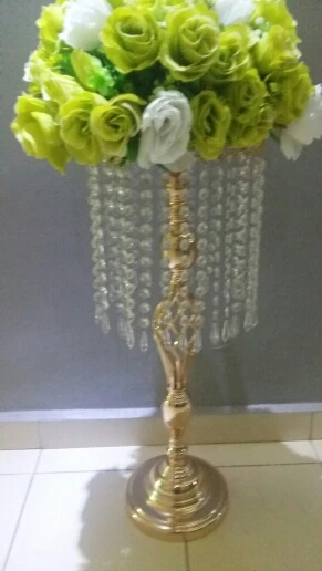 

Wedding flower display Decoration Crystal Cake Stand table centerpieces flower vase display wedding sign area road lead