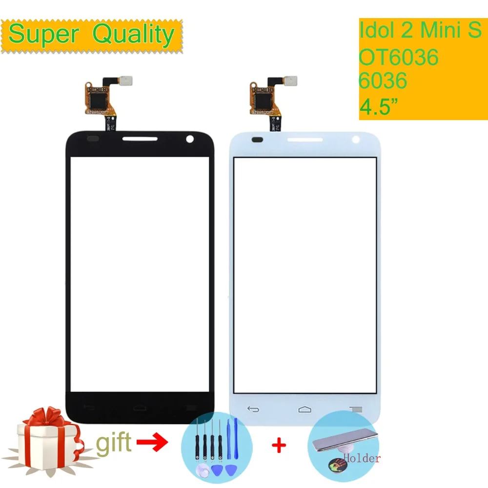 Сенсорный экран для Alcatel One Touch idol 2 Mini S 6036 OT6036 6036A 6036Y OT6036Y Сенсорная панель Датчик