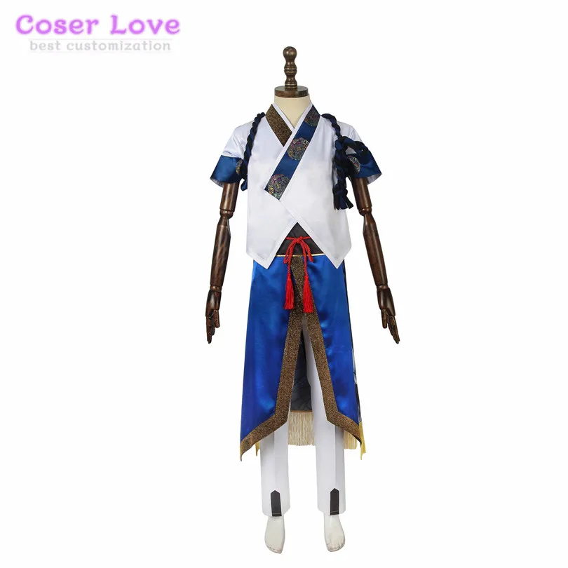 Touken Ranbu онлайн музыкальная игра Hizamaru Косплей Костюм для Хэллоуина Рождество