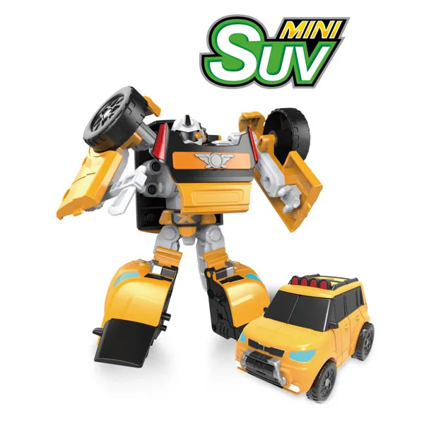SUV without box 19 стилей, юные игрушки, Корея, мультфильм, деформация, робот Tobot Brothers, аниме Tobot, квартран, игрушки для детей, деформация автомобиля, Juguetes - Цвет: SUV without box