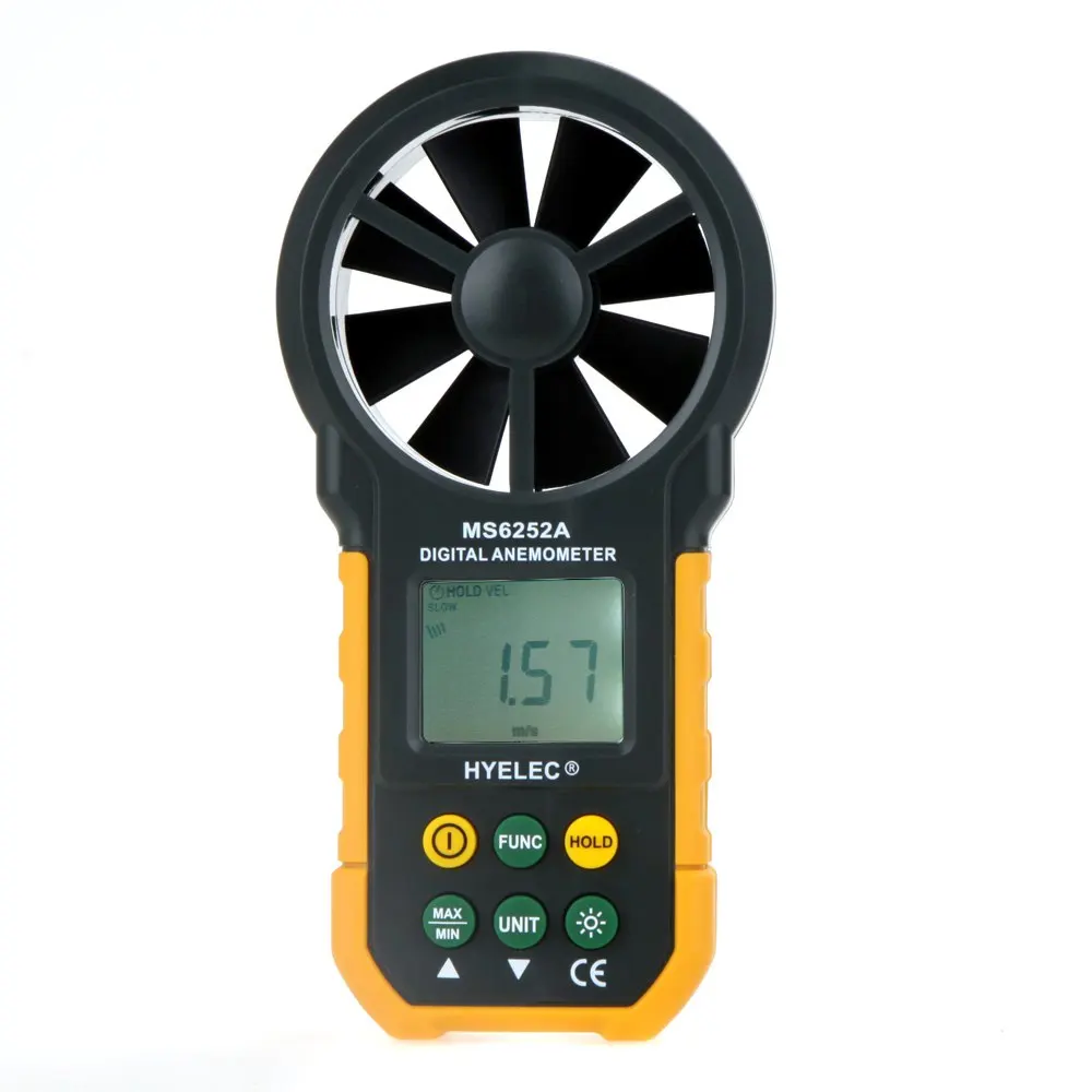 

Multifunction Anemometer High Quality LCD Digital Wind Speed Meter Air Flow Tester Backlight