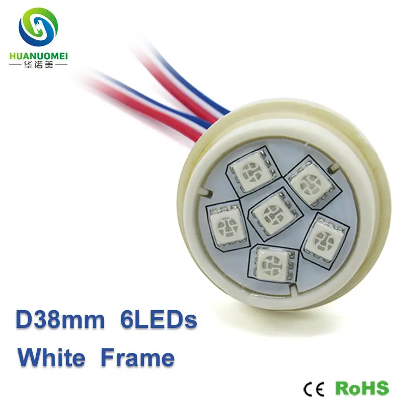 UCS1903 38 мм 6smd направляемая светодиодная Пиксельная лампа 5050 rgb smd светодиодный