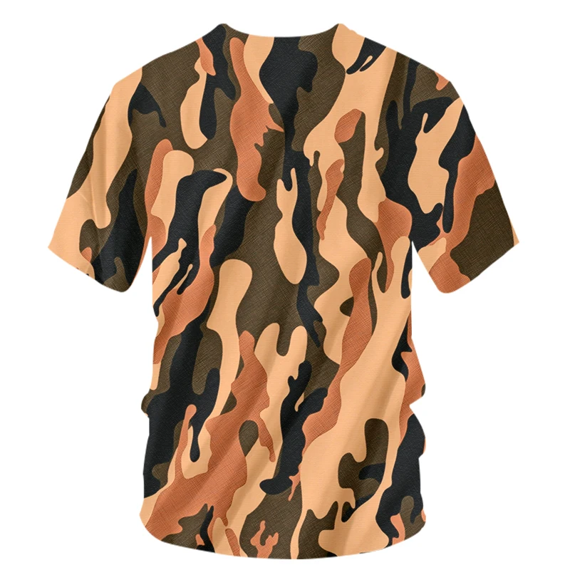 Футболка мужская камуфляжная с принтом короны 6XL|tshirt 3d|t shirt camouflagebrand men t |