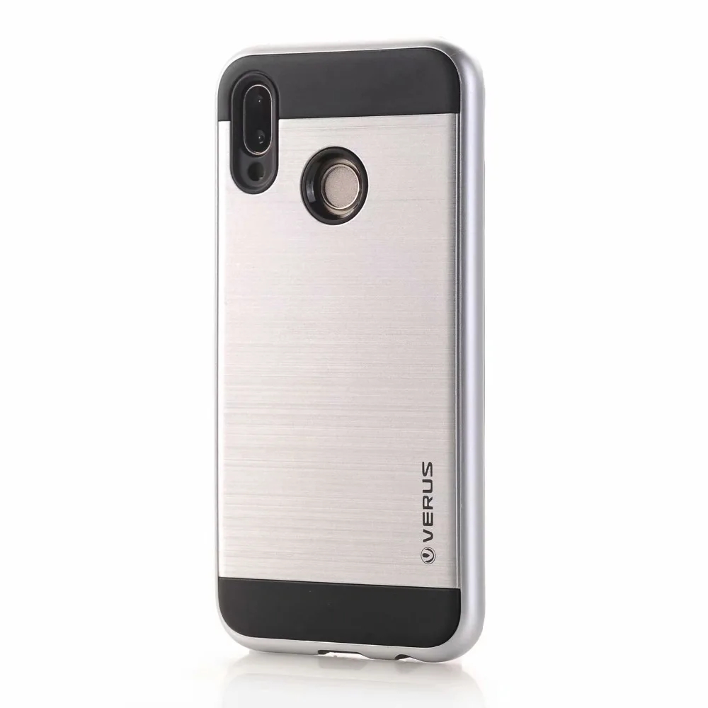 

Shockproof Hybrid Brushed Case For Huawei P20 Lite Phone Cover Rubber Hard Back Cases Covers Skin Shell For Huawei P20 Lite
