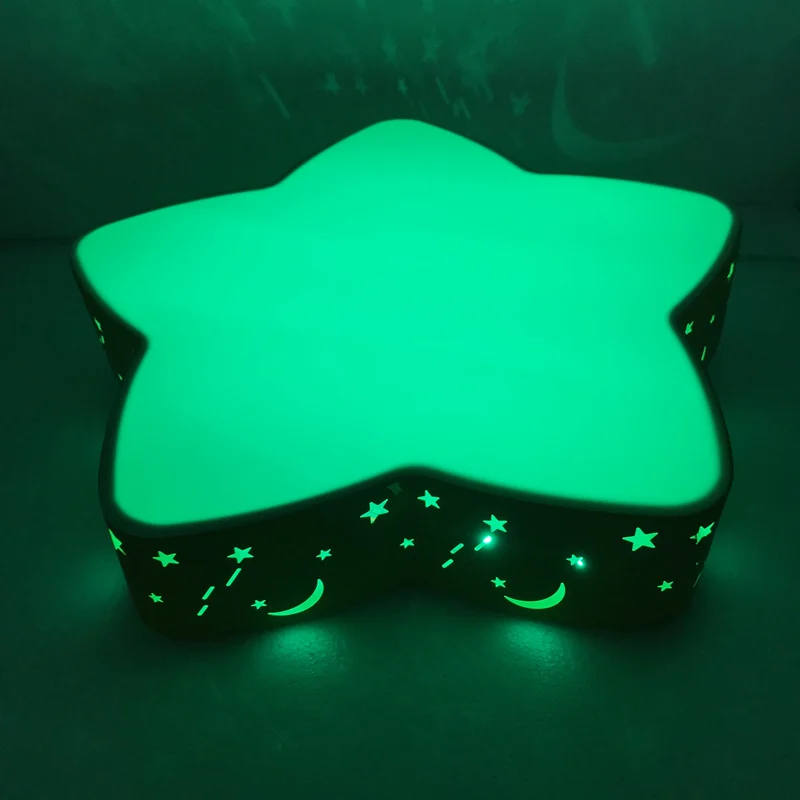Современный 2 4 г удаленного Bluetooth музыкальный плеер RGB красочные детей потолочный