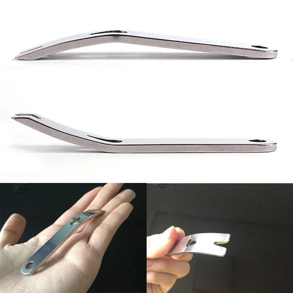 Utile EDC Poche Pied De Biche Multifonction Survie Acier Inoxydable Outil MIni