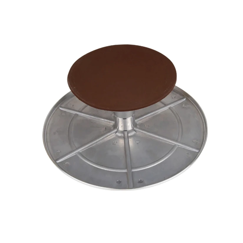 Поворотная стойка для торта из алюминиевого сплава 30 см нескользящая