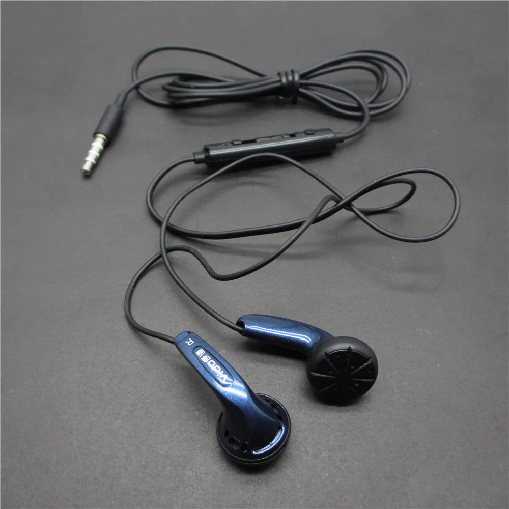 Vido Earbud In Ear наушник динамическая плоская головка штекер гарнитура бас HIFI бас|headset