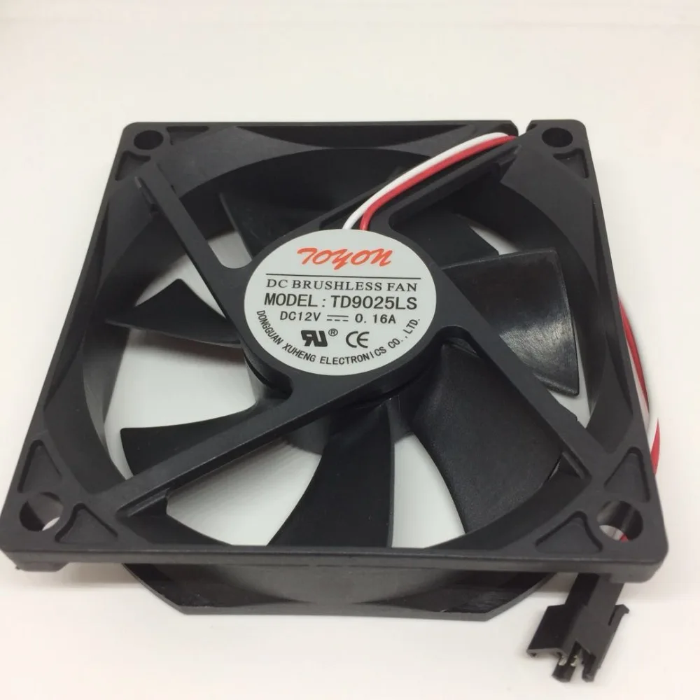 Новый оригинальный тонон TD9025LS 12V 0.16A 9 см 9025 гидравлический бесшумный вентилятор