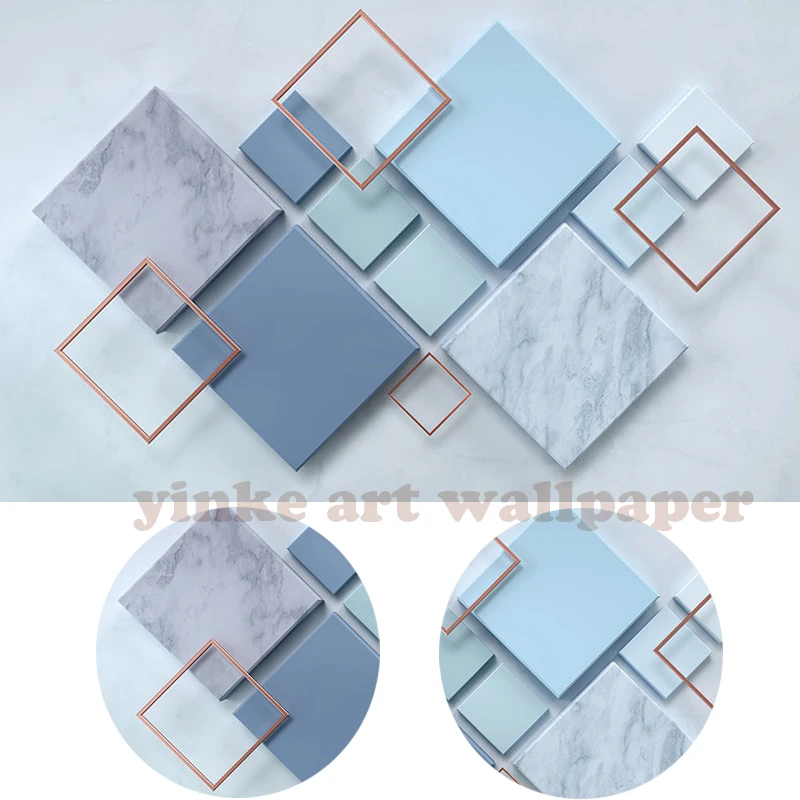 Пользовательская фотография настенная бумага 3D стереоскопический простой