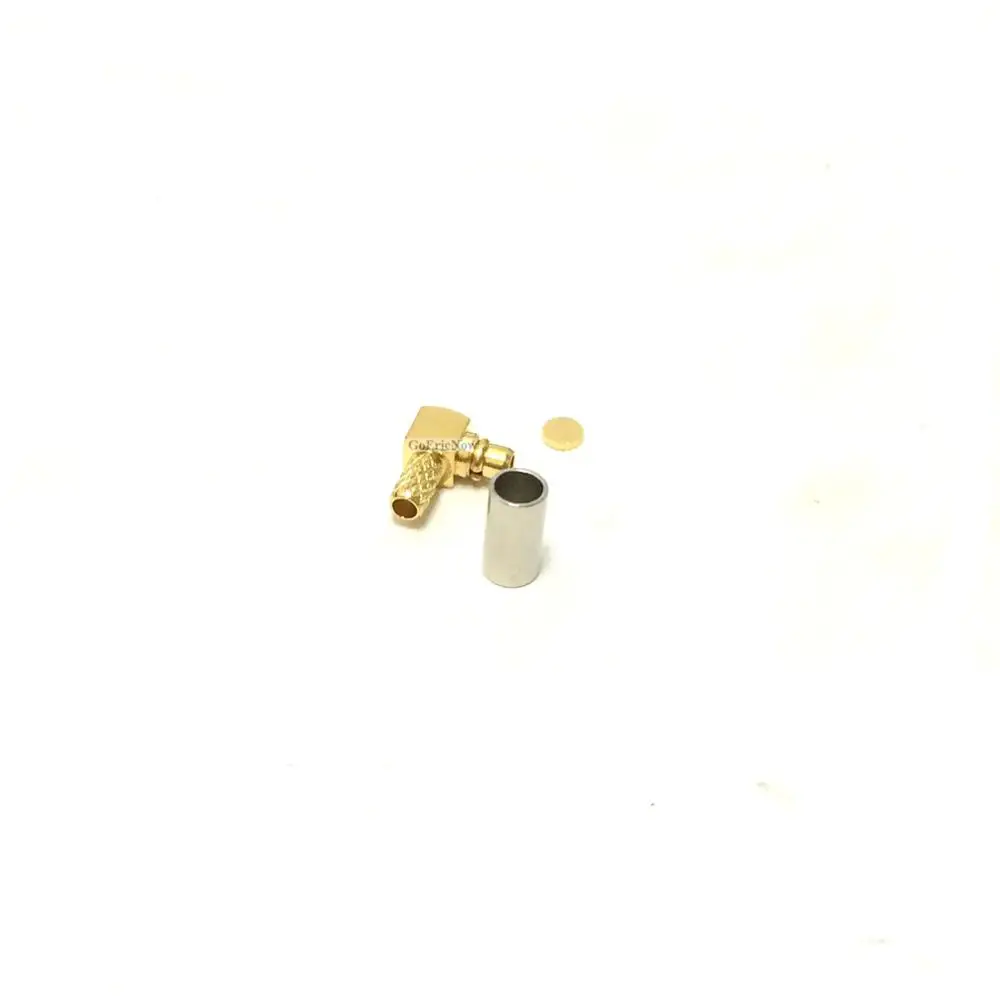 10 шт. RF коаксиальный MMCX штекер RG316 RG174 LMR100 прямоугольный разъем|plug connector|plug typeplug m |