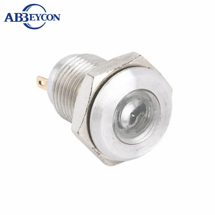 IN103 много цветов 12мм 24В Водонепроницаемая IP67 Пилотная лампа